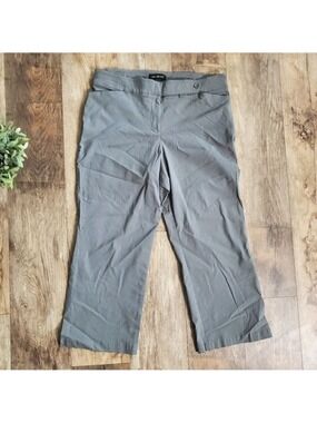 Lane Bryant Gray Classic Fit Regular Dress Slacks Plus Size